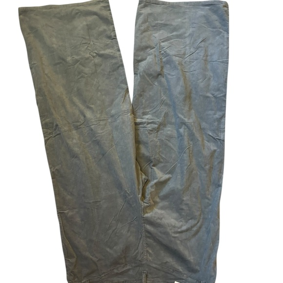 NWT We The Free People Libre Wide Leg Cord Jeans Light Gray Mockingbird Size 33 - Picture 6 of 10